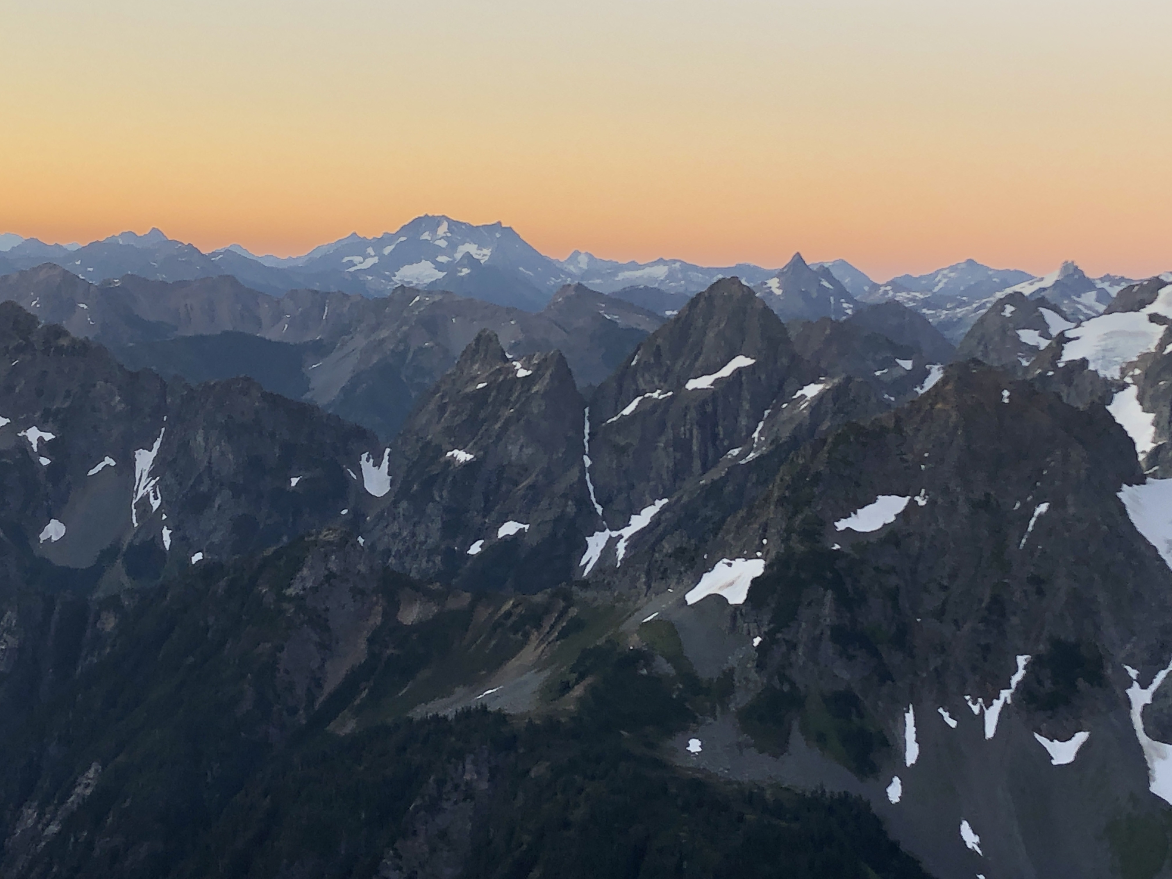 Sahale sunrise